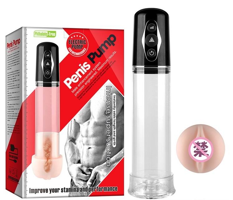 阴茎锻炼器按摩物理拉伸训练真空夹吸 1