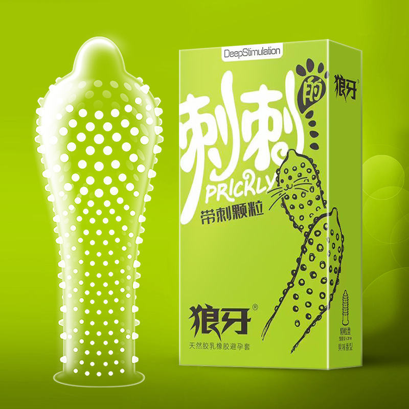 Wolf Fang Deep Stimulation Ultra Thin Condom 10s 4