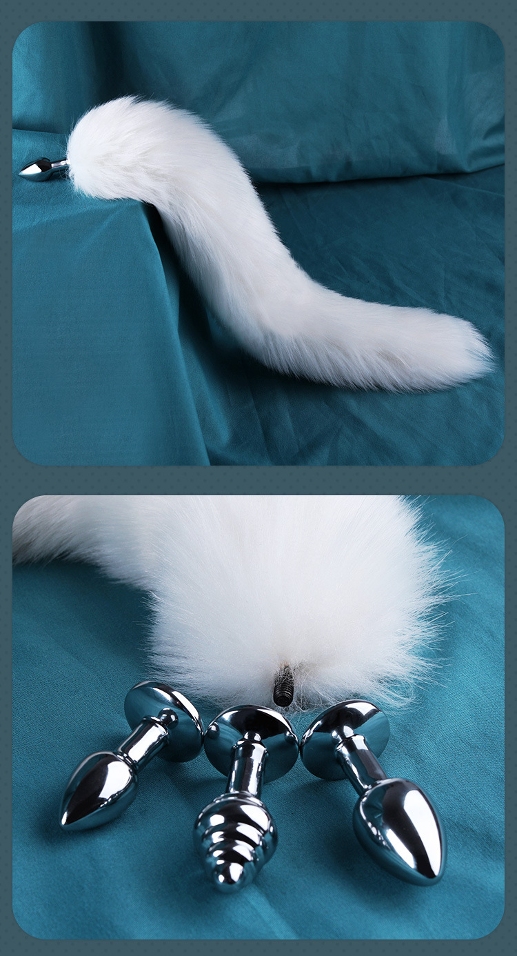 谜姬 组合装后庭肛塞 狐狸尾巴 10