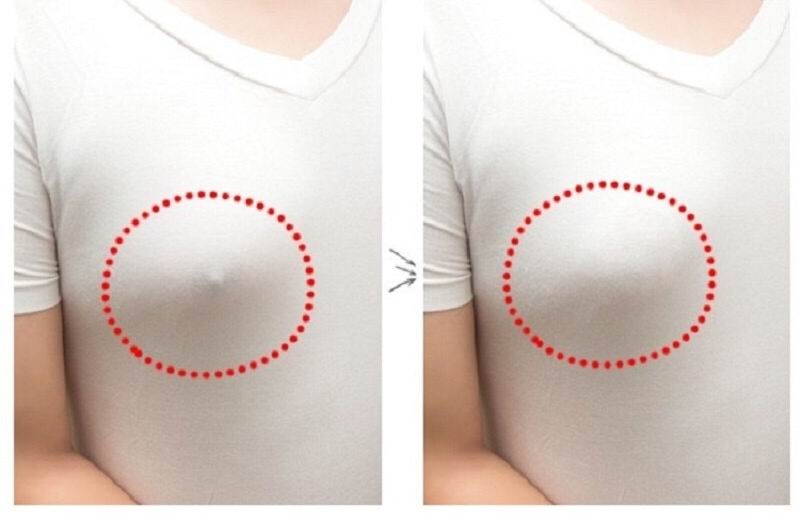 硅胶乳贴隐形无痕文胸内衣贴 婚纱游泳胸罩防水防凸点乳头贴 3