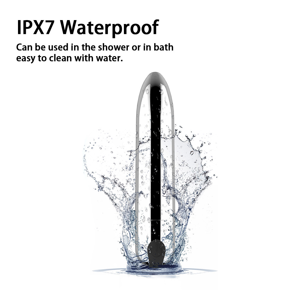 10频迷你USB充电子弹头震动器 跳蛋 3