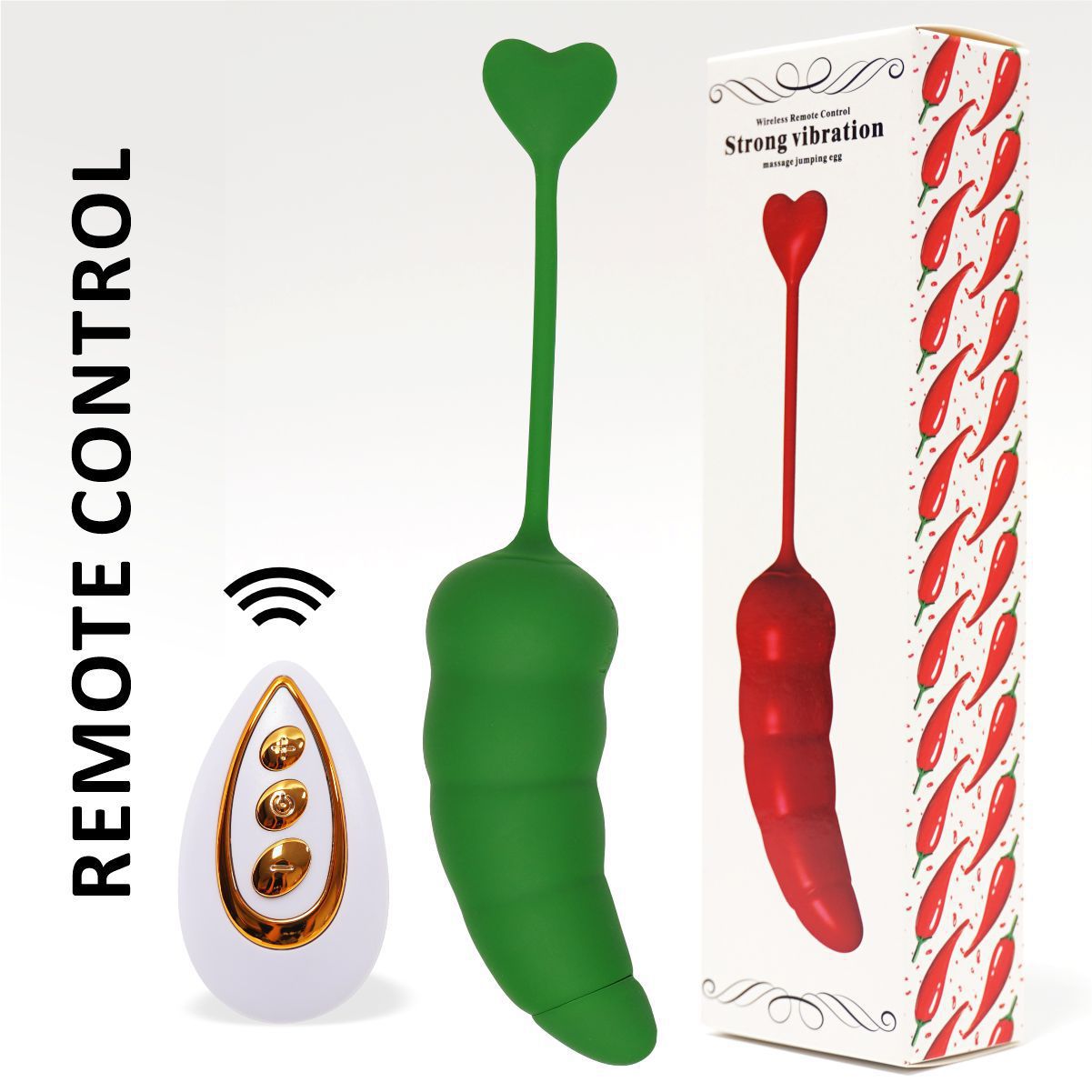 辣椒遥控震动跳蛋 1