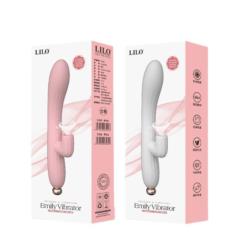 来乐艾米丽 吮吸按摩震动棒 5