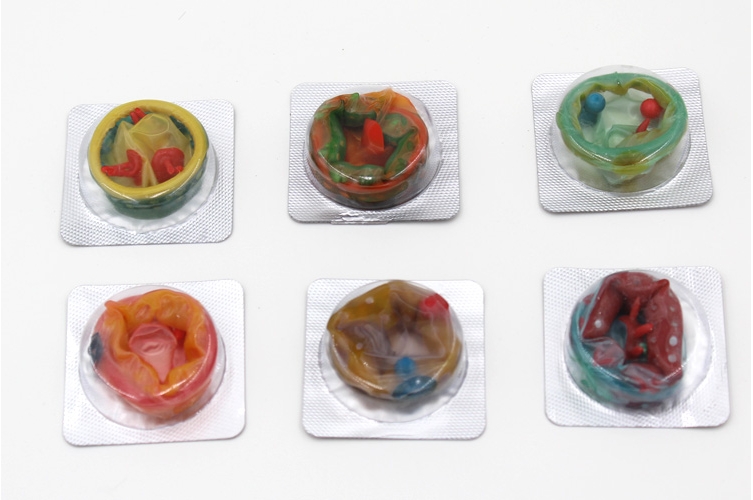 鲍勃异型带刺情趣刺套6只装 女性G点狼牙套 刺激毛毛虫套 5