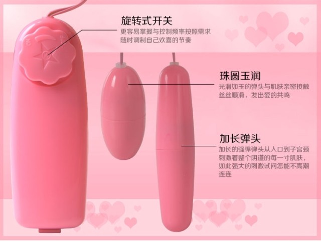 Pink Double Bullet Vibrator 3