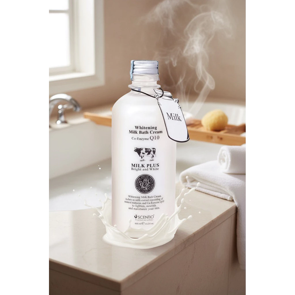 Beauty Buffet 牛奶美白牛奶沐浴霜 Q10 450ml 沐浴露 1