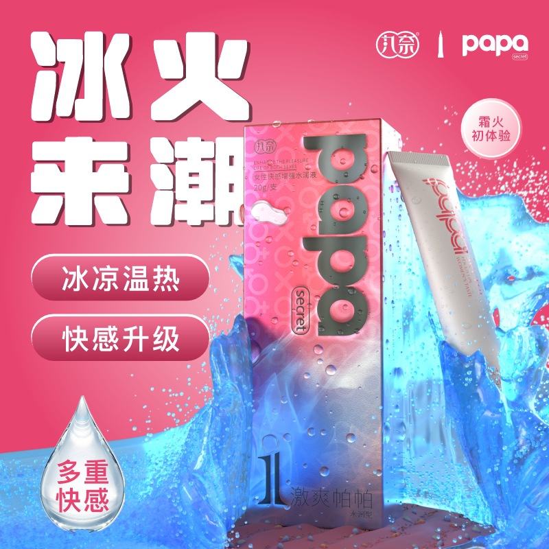 Papa Secret Ice & Fire Climax Gel 20g By Panduola Vana 1