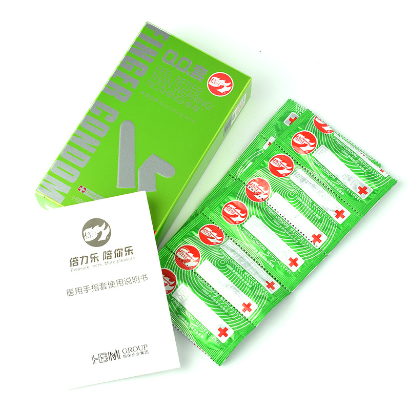 QQ Finger Condom 10s 4