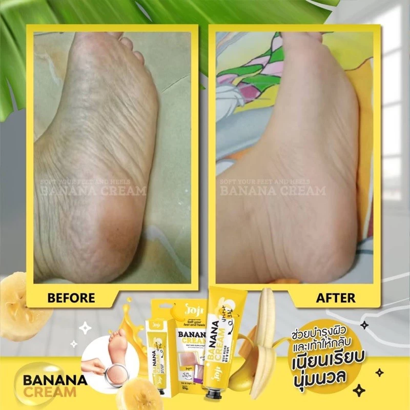 香蕉霜 50g 足部保湿霜 Joji Secret Young Soft Your Feet And Heels 3