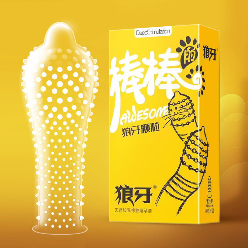 Wolf Fang Deep Stimulation Ultra Thin Condom 10s 3