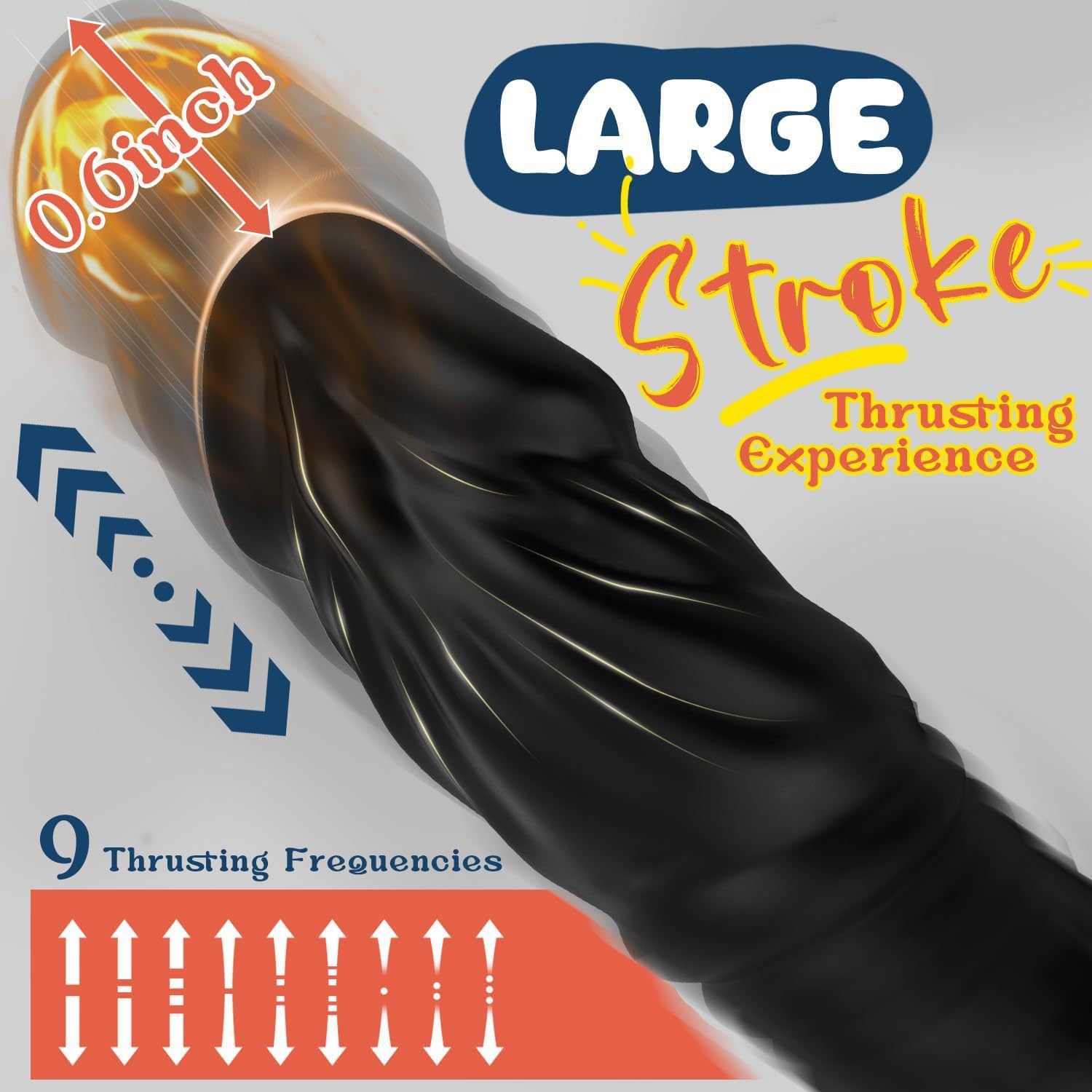 Telescopic Prostate Vibrator (9 Vibration) 4