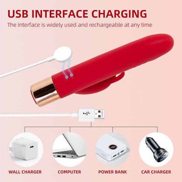 Gurmee 女用震动棒 Rabbit调情棒 SK-04 4