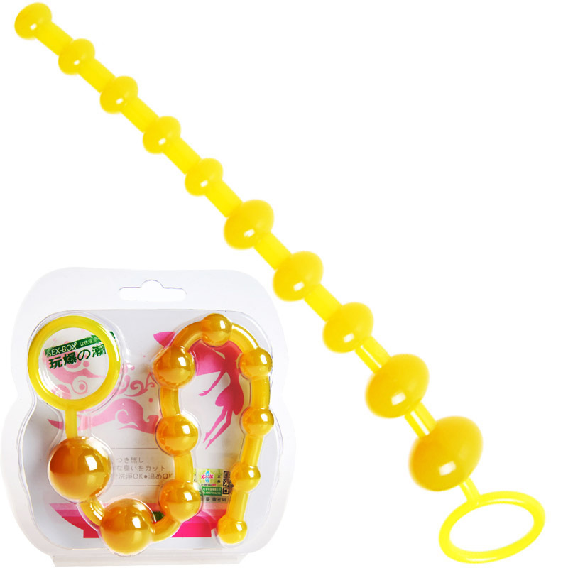 Soft Flexible Silicone Anal Beads 1