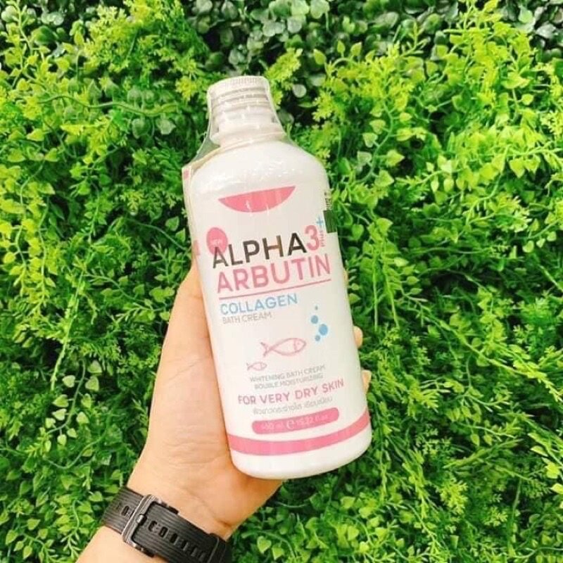 Alpha胶原蛋白沐浴乳 350ml 美白男女通用沐浴乳 双倍保湿 1