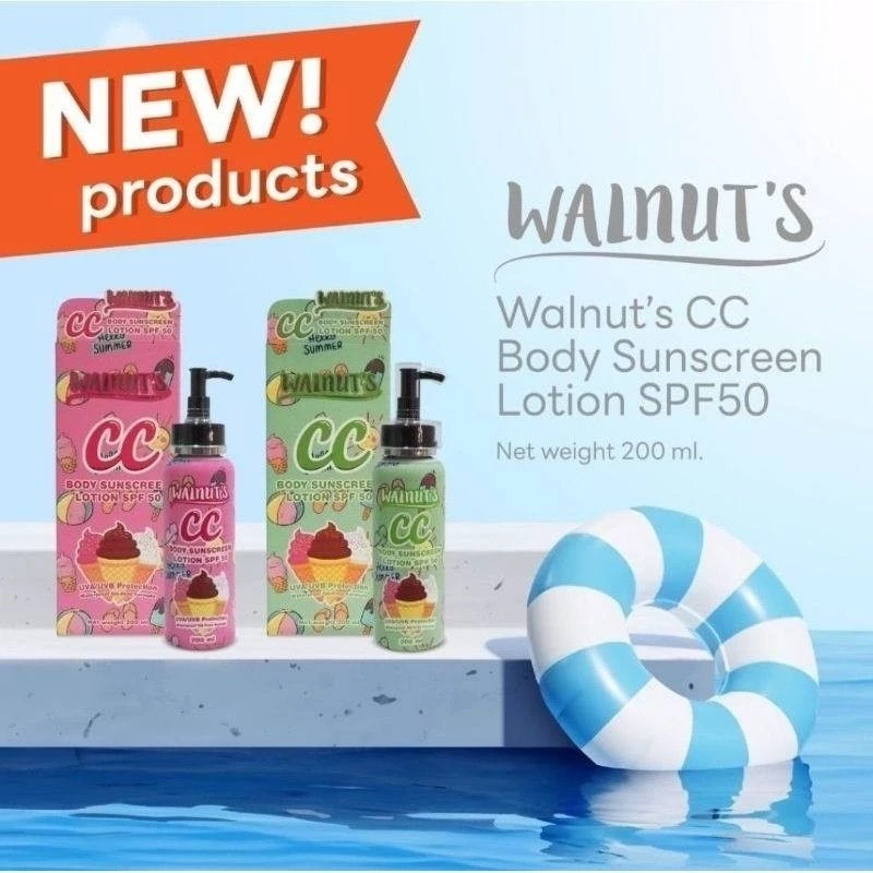Walnut’s CC 身体防晒乳液 SPF50 200ml 1