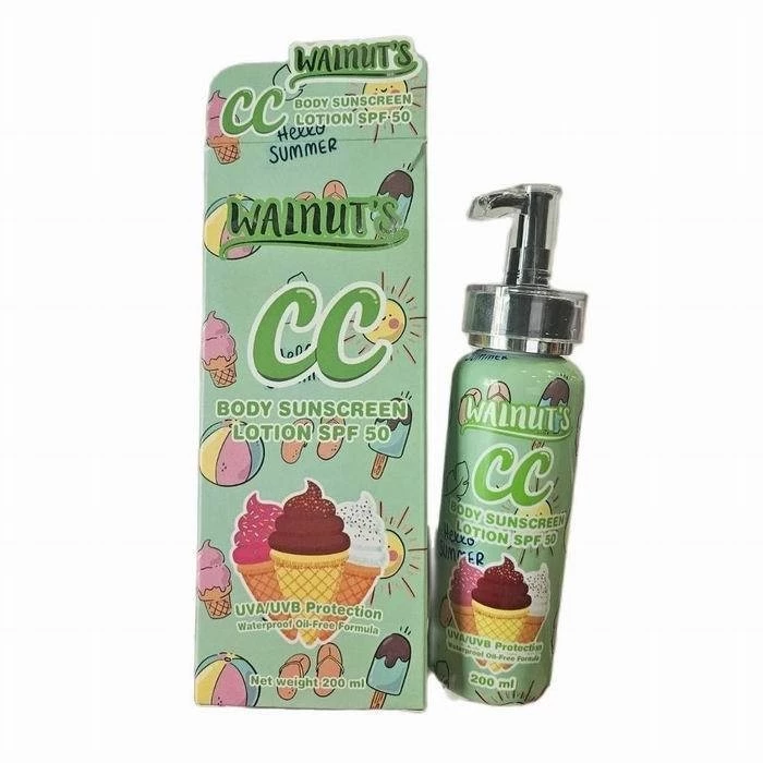 Walnut’s CC 身体防晒乳液 SPF50 200ml 3