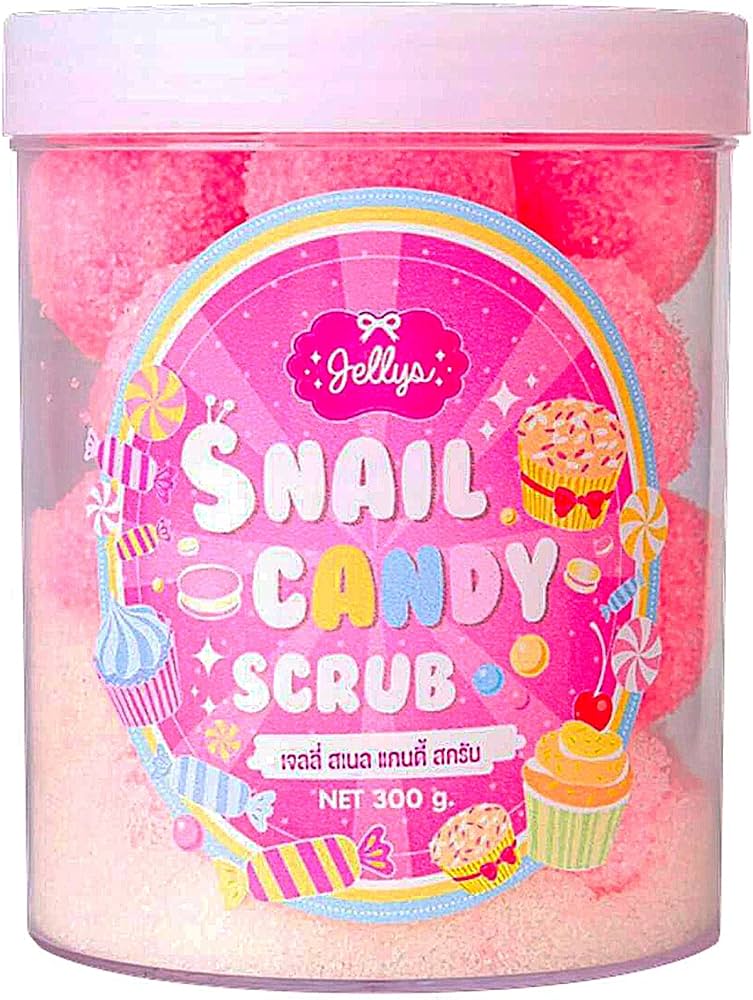 Jellys蜗牛糖果磨砂膏 300g 集磨砂膏和面膜于一体的肌肤清洁产品 5